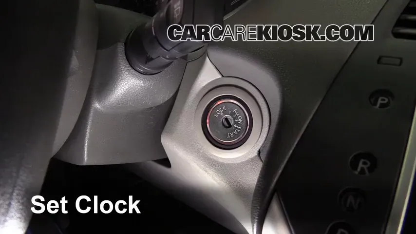 2007 Nissan Quest 3.5L V6 Clock